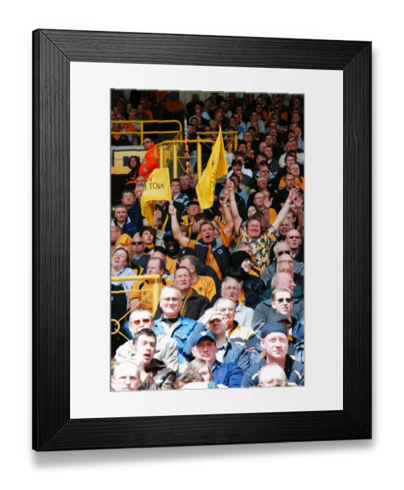 Framed Print : Wolverhampton Wanderers: 2008-09 Championship Title Win - Champions Celebration
