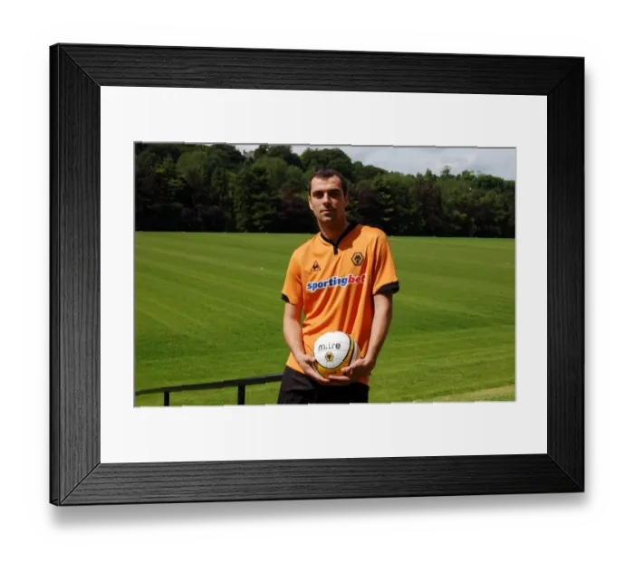 Framed Print : Nenad Milijas: The Unstoppable Wolves Midfield Master Framed Print : Nenad Milijas: The Unstoppable Wolves Midfield Master