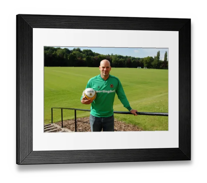 Framed Print : Marcus Hahnemann: A Past Glory of Wolverhampton Wanderers Football Club