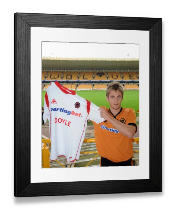 Framed Print : Welcome Kevin Doyle: New Striker Joins Wolverhampton Wanderers Squad Framed Print : Welcome Kevin Doyle: New Striker Joins Wolverhampton Wanderers Squad