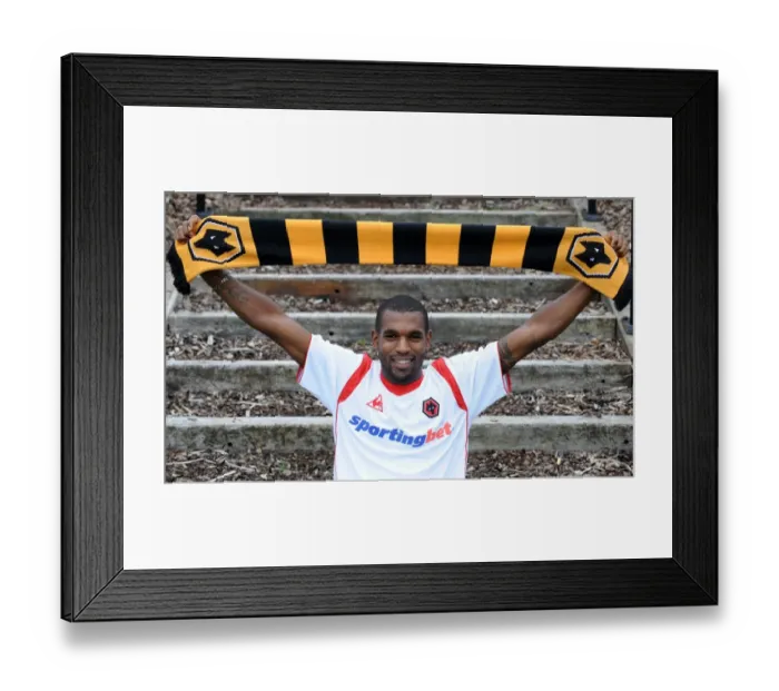 Framed Print : Wolverhampton Wanderers Welcome New Defender Ronald Zubar Framed Print : Wolverhampton Wanderers Welcome New Defender Ronald Zubar