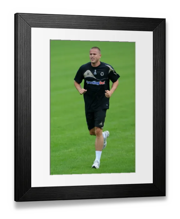 Framed Print : Soccer; Barclays Premier League; Wolverhampton Wanderers; training Framed Print : Soccer; Barclays Premier League; Wolverhampton Wanderers; training