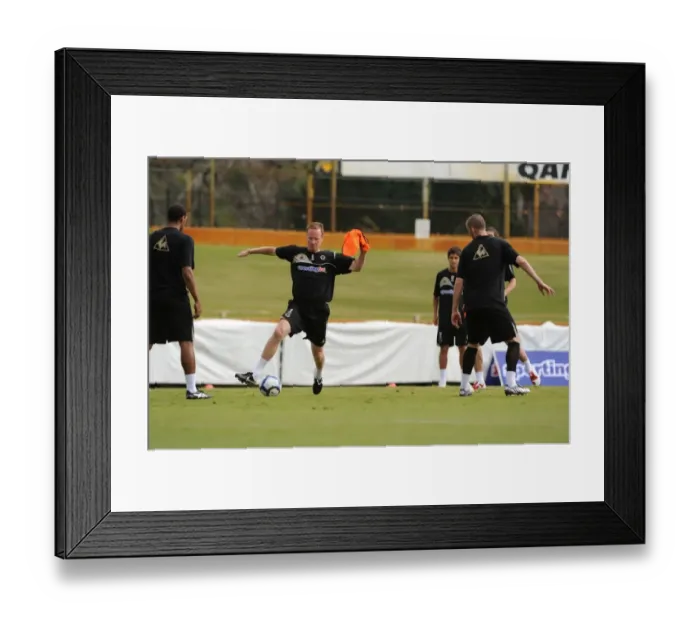 Framed Print : Wolverhampton Wanderers 2009-10 Pre-Season Tour: Matches in Australia