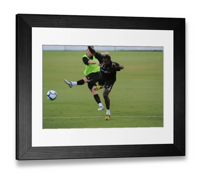 Framed Print : Wolverhampton Wanderers 2009 Pre-Season Tour: Matches from the 09-10 Season in Australia