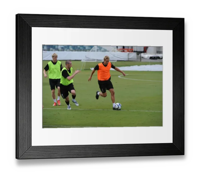 Framed Print : Wolverhampton Wanderers 2009 Pre-Season Tour: Matches from the 09-10 Season in Australia