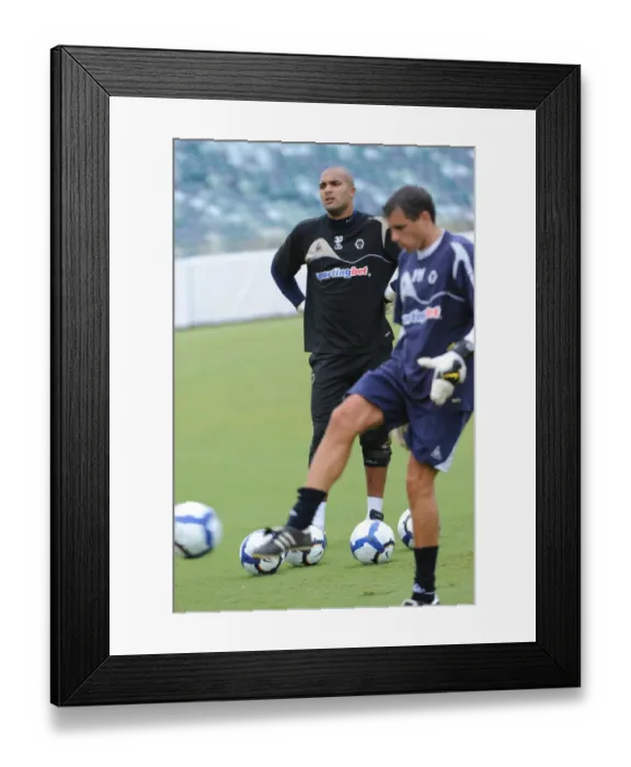 Framed Print : Wolverhampton Wanderers 2009-10 Pre-Season Tour: Matches in Australia