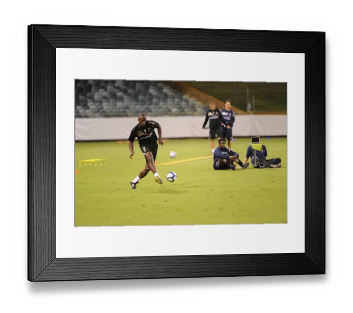 Framed Print : Wolverhampton Wanderers 2009 Pre-Season Tour: Matches from the 09-10 Season in Australia