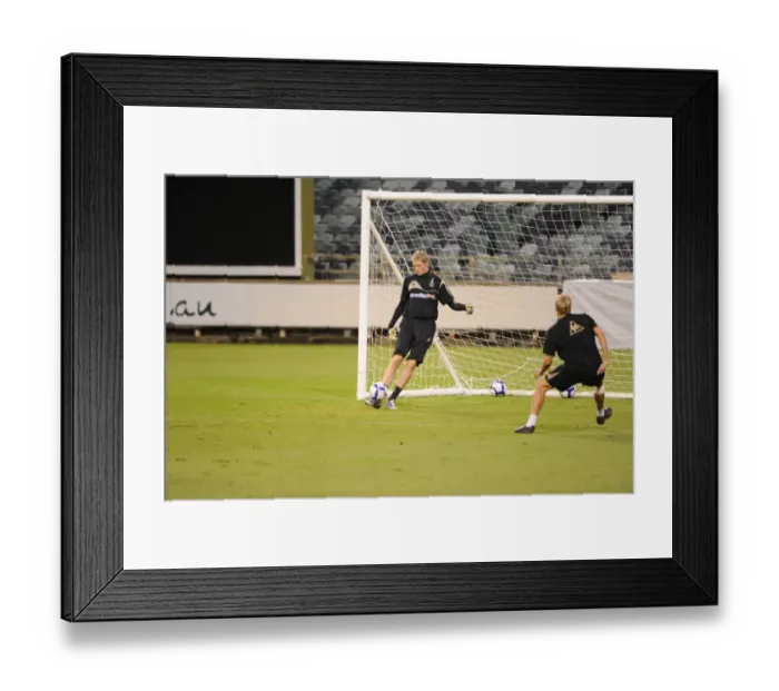 Framed Print : Wolverhampton Wanderers 2009 Pre-Season Tour: Matches from the 09-10 Season in Australia