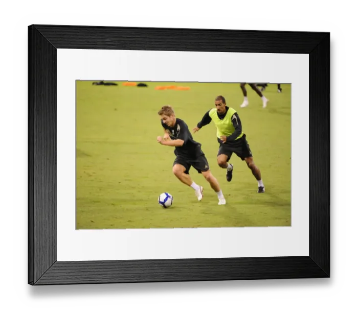 Framed Print : Wolverhampton Wanderers 2009-10 Pre-Season Tour in Australia