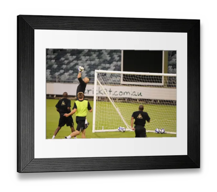 Framed Print : Wolverhampton Wanderers 2009 Pre-Season Tour: Matches from the 09-10 Season in Australia