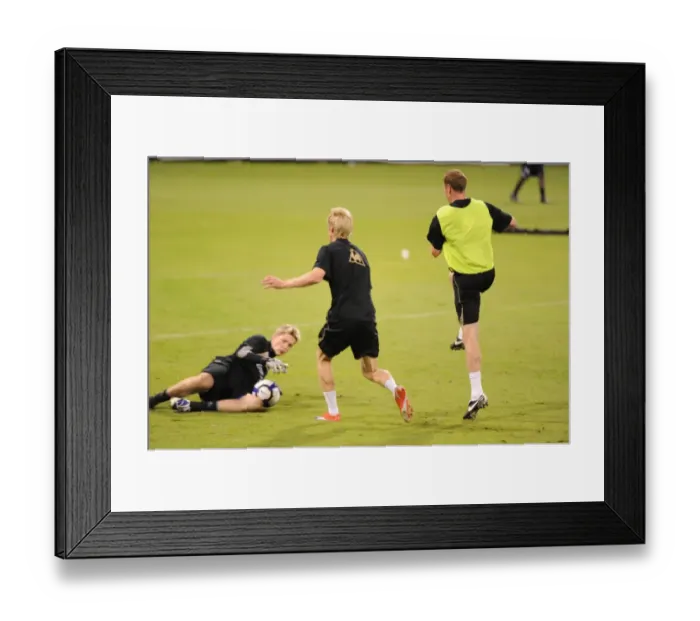 Framed Print : Wolverhampton Wanderers 2009 Pre-Season Tour: Matches from the 09-10 Season in Australia