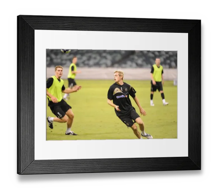 Framed Print : Wolverhampton Wanderers 2009 Pre-Season Tour: Matches from the 09-10 Season in Australia