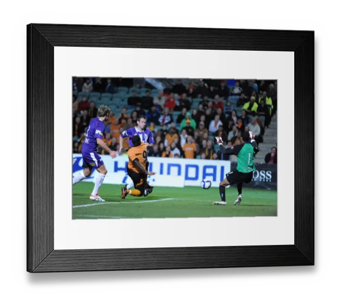 Framed Print : Perth Glory Vs Wolves, 10-7-09 Framed Print : Perth Glory Vs Wolves, 10-7-09