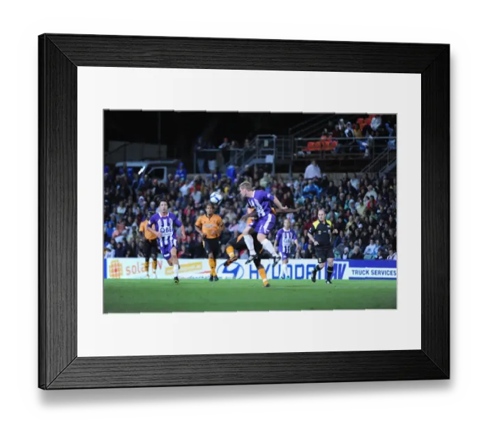 Framed Print : Wolverhampton Wanderers vs. Perth Glory: 2009 Pre-Season Match Framed Print : Wolverhampton Wanderers vs. Perth Glory: 2009 Pre-Season Match