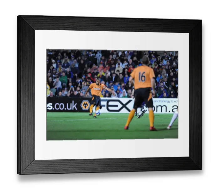 Framed Print : Wolverhampton Wanderers vs Perth Glory: 2009 Pre-Season Match