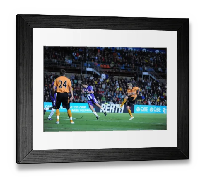 Framed Print : Wolves Pre-Season 2009: Perth Glory vs. Wolverhampton Wanderers (10-7-09)