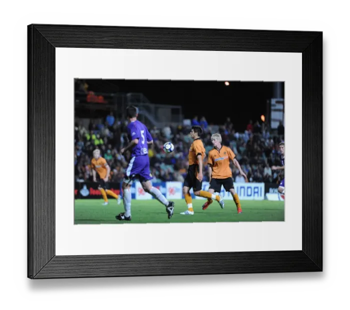 Framed Print : Wolverhampton Wanderers vs. Perth Glory: 2009 Pre-Season Match Framed Print : Wolverhampton Wanderers vs. Perth Glory: 2009 Pre-Season Match