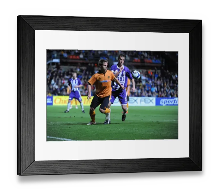 Framed Print : Wolverhampton Wanderers vs. Perth Glory: 2009 Pre-Season Match
