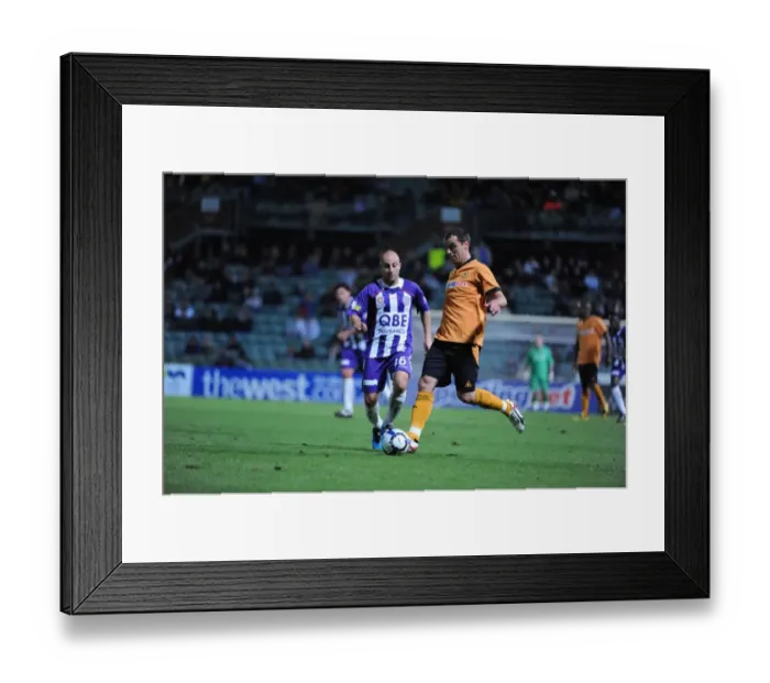 Framed Print : Wolverhampton Wanderers vs. Perth Glory: 2009 Pre-Season Match Framed Print : Wolverhampton Wanderers vs. Perth Glory: 2009 Pre-Season Match