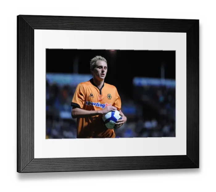 Framed Print : Wolverhampton Wanderers vs Perth Glory: 2009 Pre-Season Match