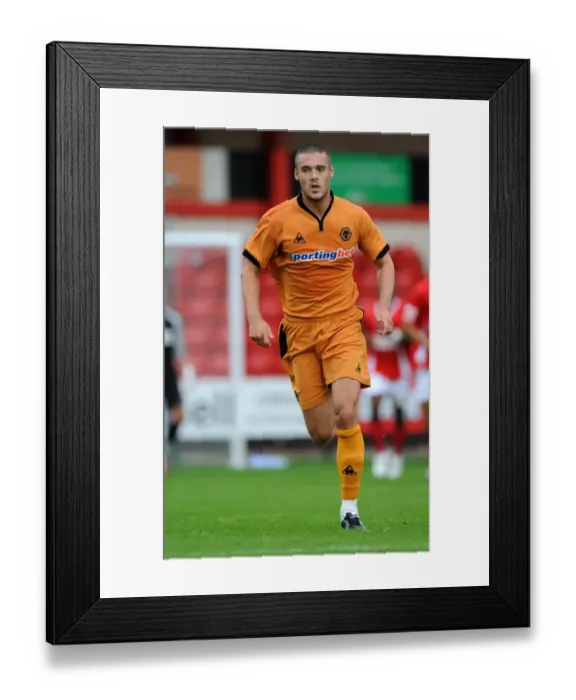 Framed Print : Jason Shackell Leads Wolverhampton Wanderers in Pre-Season Friendly Against Crewe Alexandra Framed Print : Jason Shackell Leads Wolverhampton Wanderers in Pre-Season Friendly Against Crewe Alexandra