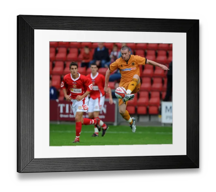 Framed Print : David Jones Leads Wolverhampton Wanderers in Pre-season Friendly Against Crewe Alexandra Framed Print : David Jones Leads Wolverhampton Wanderers in Pre-season Friendly Against Crewe Alexandra