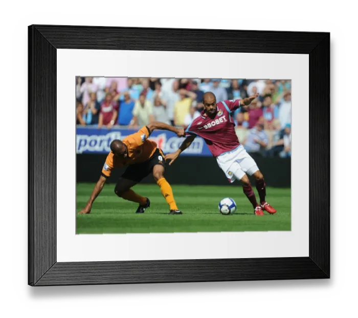 Framed Print : Clash at Molineux: Henry vs. Dyer - Premier League Showdown (Wolves vs. West Ham United, 15 / 8 / 09) Framed Print : Clash at Molineux: Henry vs. Dyer - Premier League Showdown (Wolves vs. West Ham United, 15 / 8 / 09)