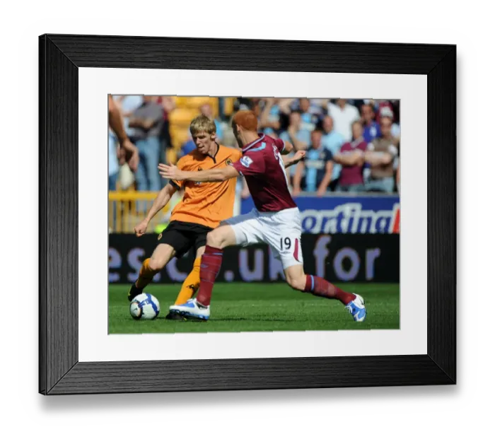 Framed Print : Andy Keogh Scores the Opener: Wolves vs. West Ham United (BPL Clash, August 15, 2009) Framed Print : Andy Keogh Scores the Opener: Wolves vs. West Ham United (BPL Clash, August 15, 2009)