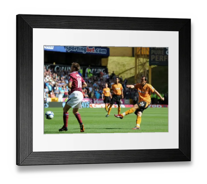 Framed Print : Nenad Milijas in Action: Wolves vs West Ham United, Premier League, Molineux (2009) Framed Print : Nenad Milijas in Action: Wolves vs West Ham United, Premier League, Molineux (2009)
