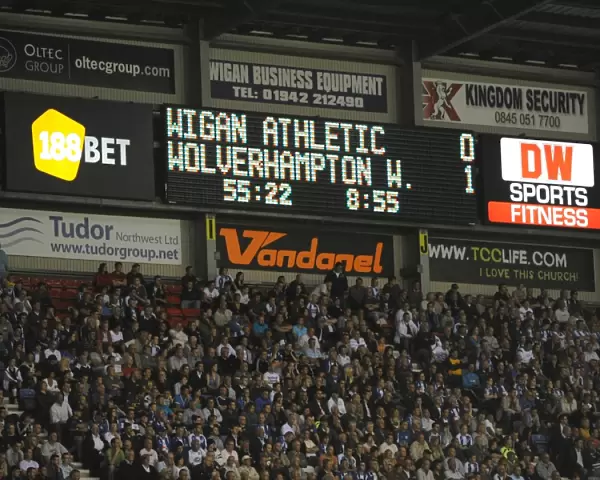 Wolverhampton Wanderers 1-0 Victory Over Wigan Athletic (Barclays Premier League, August 18, 2009)