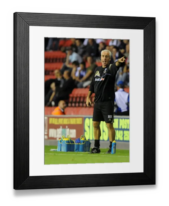 Framed Print : Mick McCarthy Guides Wolverhampton Wanderers in BPL Battle at Wigan Athletic's DW Stadium (18 / 8 / 09) Framed Print : Mick McCarthy Guides Wolverhampton Wanderers in BPL Battle at Wigan Athletic's DW Stadium (18 / 8 / 09)