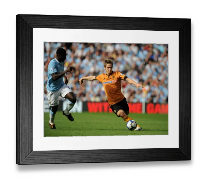 Framed Print : Clash of Titans: Kevin Doyle vs. Kolo Toure (Manchester City vs. Wolverhampton Wanderers, Premier League, 22 / 8 / 09) Framed Print : Clash of Titans: Kevin Doyle vs. Kolo Toure (Manchester City vs. Wolverhampton Wanderers, Premier League, 22 / 8 / 09)