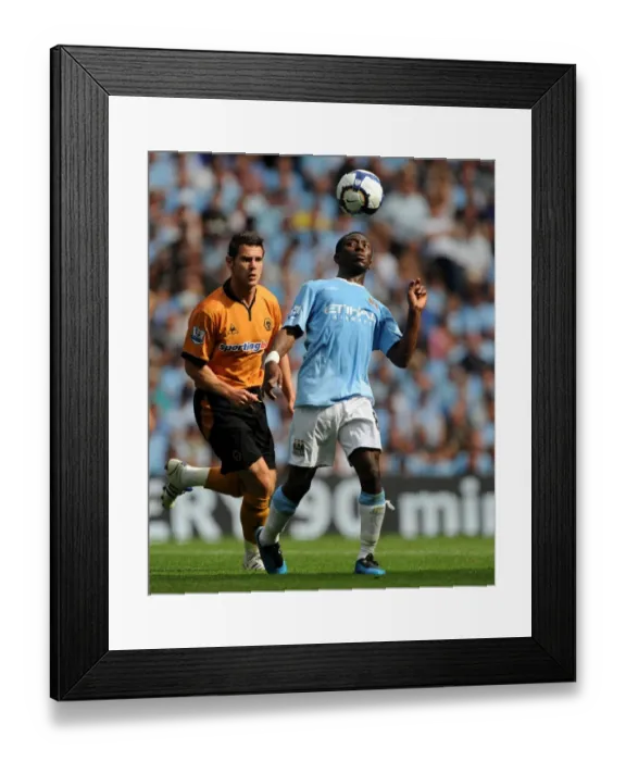 Framed Print : A Battle of Wings: Wright-Phillips vs. Jarvis - Manchester City vs. Wolverhampton Wanderers (BPL 2009) Framed Print : A Battle of Wings: Wright-Phillips vs. Jarvis - Manchester City vs. Wolverhampton Wanderers (BPL 2009)