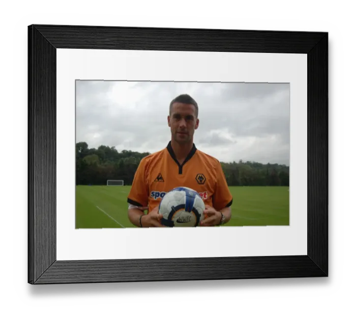 Framed Print : Stefan Maierhofer: A Former Wolverhampton Wanderers Football Star Framed Print : Stefan Maierhofer: A Former Wolverhampton Wanderers Football Star