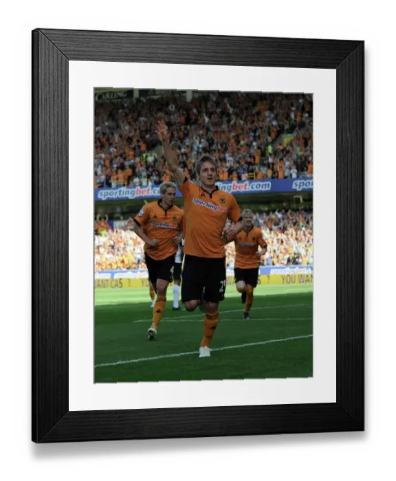 Framed Print : SOCCER - Barclays Premier League - Wolverhampton Wanderers v Fulham