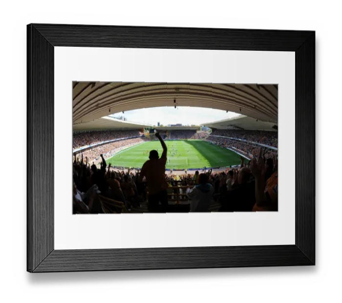 Framed Print : David Edwards Decisive Strike: 2-0 Wolves Overpower Fulham (Premier League)