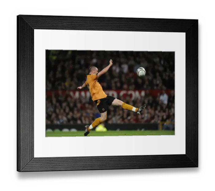 Framed Print : SOCCER - Carling Cup Third Round - Manchester United v Wolverhampton Wanderers