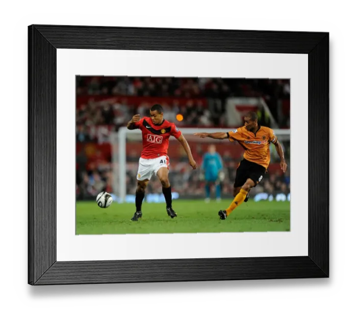 Framed Print : Clash of Kings: Manchester United vs. Wolverhampton Wanderers - Carling Cup Third Round Showdown - Joshua King vs. Karl Henry Framed Print : Clash of Kings: Manchester United vs. Wolverhampton Wanderers - Carling Cup Third Round Showdown - Joshua King vs. Karl Henry