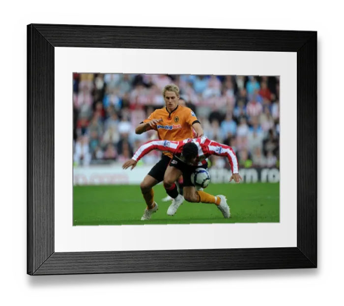 Framed Print : SOCCER - Barclays Premier League - Sunderland v Wolverhampton Wanderers Framed Print : SOCCER - Barclays Premier League - Sunderland v Wolverhampton Wanderers