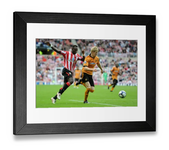 Framed Print : SOCCER - Barclays Premier League - Sunderland v Wolverhampton Wanderers Framed Print : SOCCER - Barclays Premier League - Sunderland v Wolverhampton Wanderers