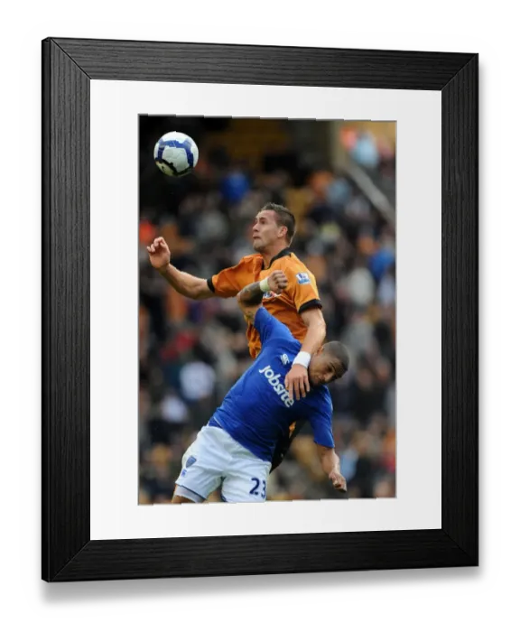 Framed Print : SOCCER - Barclays Premier League - Wolverhampton Wanderers v Portsmouth Framed Print : SOCCER - Barclays Premier League - Wolverhampton Wanderers v Portsmouth