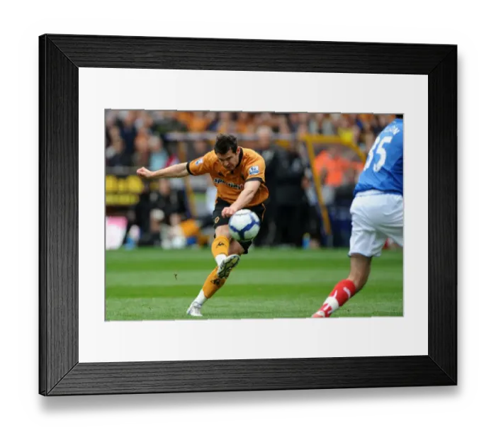 Framed Print : Matt Jarvis: In Action for Wolverhampton Wanderers Against Portsmouth in the Premier League Framed Print : Matt Jarvis: In Action for Wolverhampton Wanderers Against Portsmouth in the Premier League
