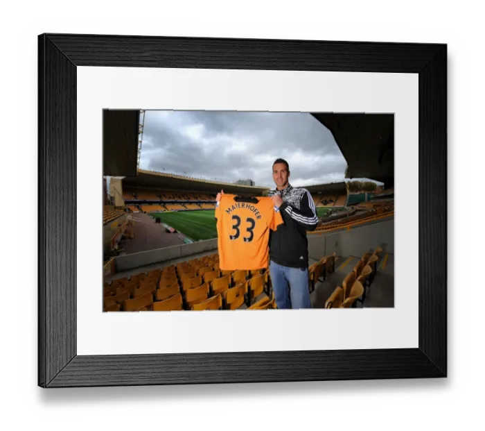 Framed Print : Stefan Maierhofer: Wolverhampton Wanderers Star in Action at Molineux Stadium Framed Print : Stefan Maierhofer: Wolverhampton Wanderers Star in Action at Molineux Stadium