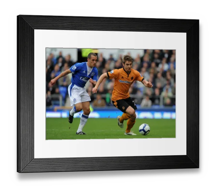 Framed Print : Soccer - Barclays Premier League - Everton v Wolverhampton Wanderers