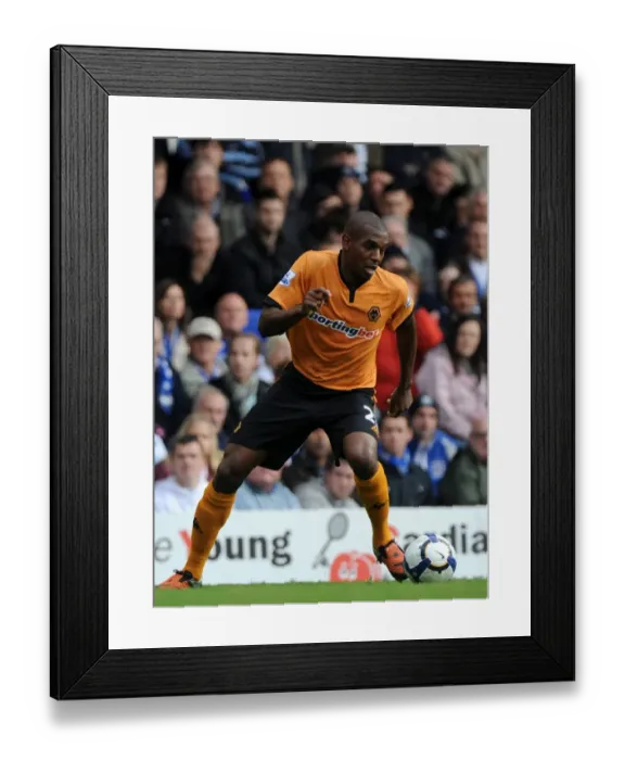Framed Print : Ronald Zubar in Action: Wolverhampton Wanderers vs Everton, Barclays Premier League Framed Print : Ronald Zubar in Action: Wolverhampton Wanderers vs Everton, Barclays Premier League