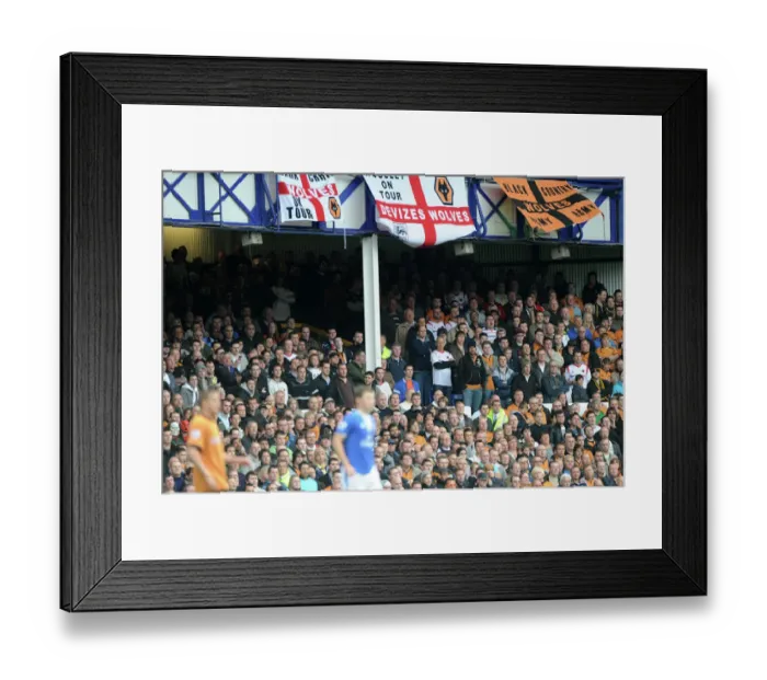 Framed Print : Passionate Clash: Everton vs. Wolverhampton Wanderers - Barclays Premier League Soccer Showdown Framed Print : Passionate Clash: Everton vs. Wolverhampton Wanderers - Barclays Premier League Soccer Showdown