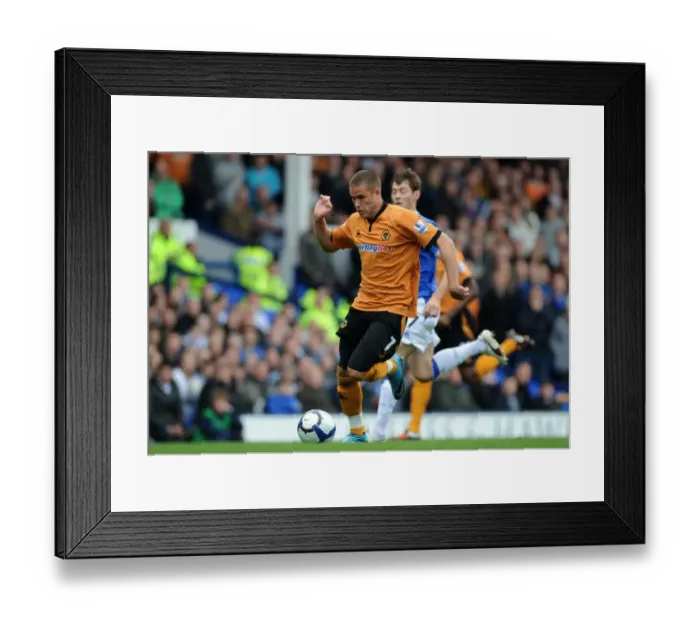 Framed Print : Soccer - Barclays Premier League - Everton v Wolverhampton Wanderers