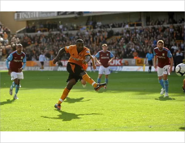 Sylvan Ebanks-Blake's Equalizing Goal: Wolves vs. Aston Villa, Barclays Premier League