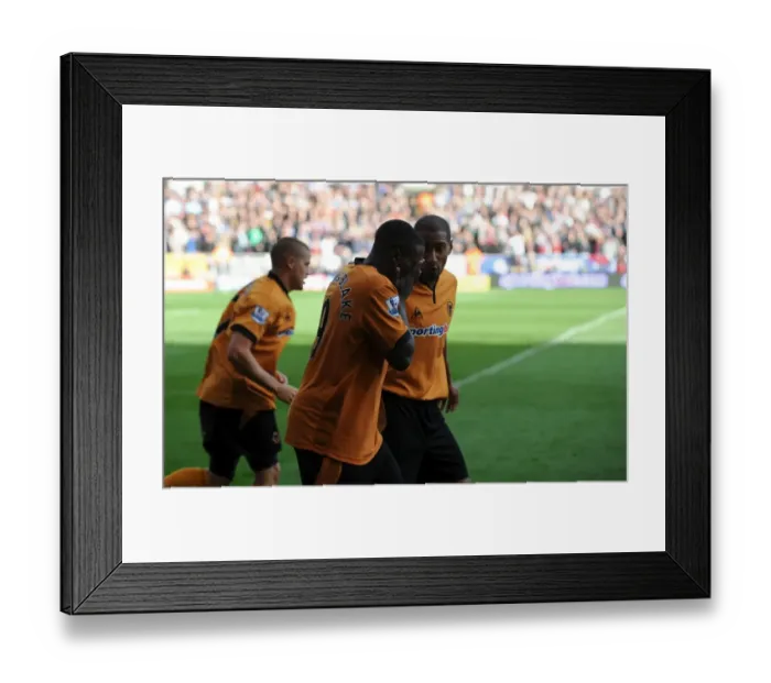 Framed Print : Sylvan Ebanks-Blake's Equalizing Goal: Wolverhampton Wanderers vs. Aston Villa (Barclays Premier League) Framed Print : Sylvan Ebanks-Blake's Equalizing Goal: Wolverhampton Wanderers vs. Aston Villa (Barclays Premier League)