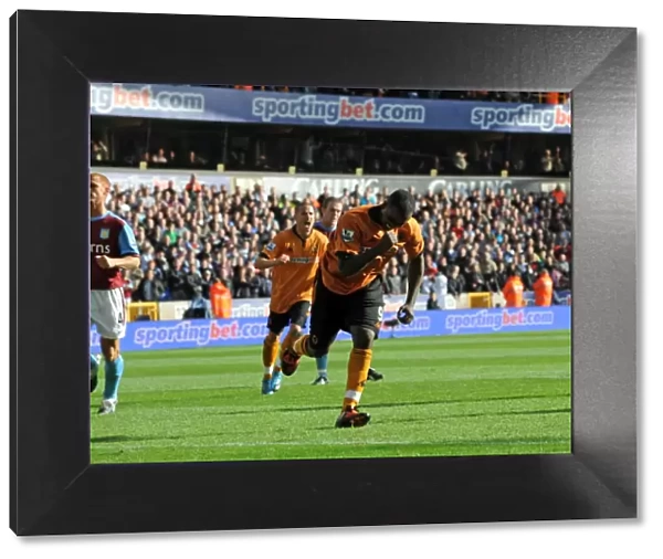 Sylvan Ebanks-Blake's Thrilling Penalty Goal: Wolverhampton Wanderers vs. Aston Villa (Barclays Premier League)